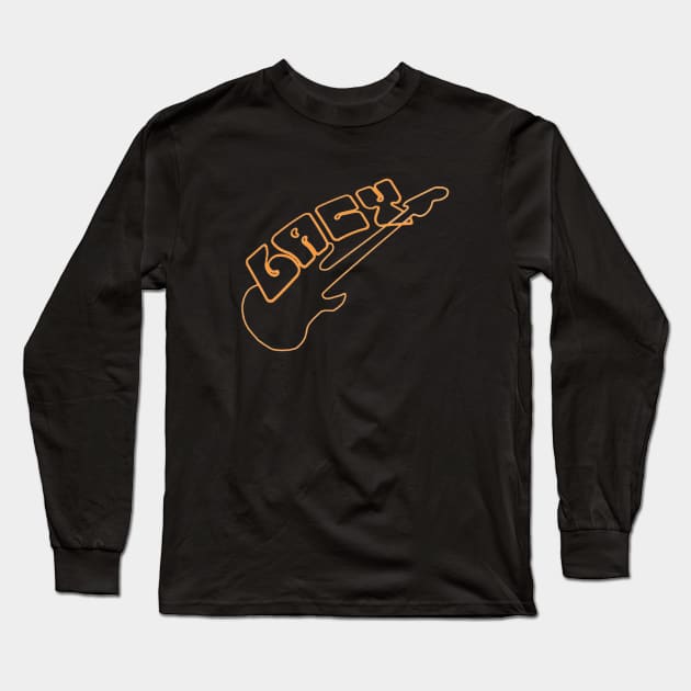 steve lacy guitar Long Sleeve T-Shirt by carleemarkle